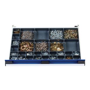 43020489.** Bott deep plastic box kit suitable for Cubio drawer cabinets with 525mm wide x 525mm deep drawers....