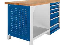 Bott Cubio Perfo End Panel for Mobile Workstands 750mmD End Panels 41010094.11v Gentian Blue (RAL5010) 41010094.24v Crimson Red (RAL3004) 41010094.19v Dark Grey (RAL7016) 41010094.16v Light Grey (RAL7035) 41010094.RAL Bespoke colour £ extra